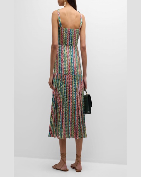 Karen Rainbow Gradient Dress