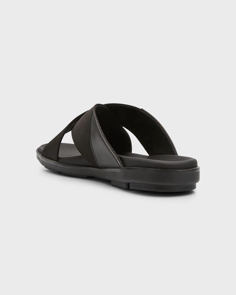 Men's Nastro Web Logo Slide Sandals