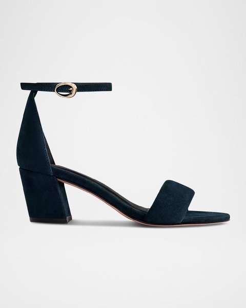 Bowie Suede Ankle-Strap Sandals