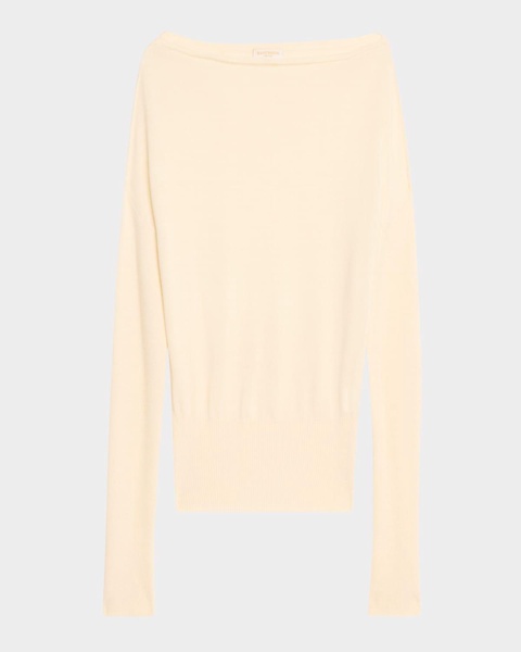 Chance One-Shoulder Wool Sweater