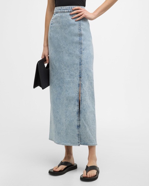 Ms. Madison High-Rise Pencil Maxi Skirt