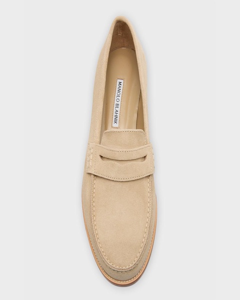 Perrita Suede Penny Loafers