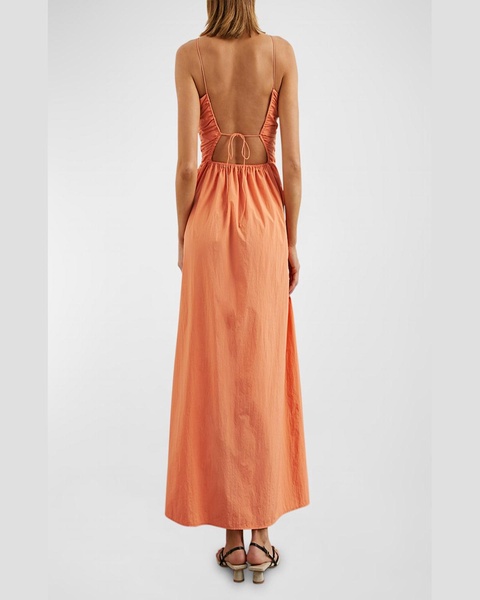 Silvia Cutout Halter Maxi Dress