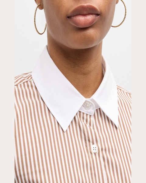 Marisol Classic Stripe Shirt