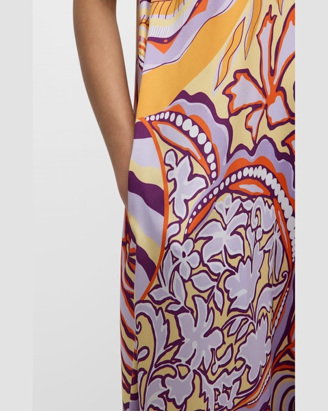 Ziggy Floral-Print Halter Maxi Dress