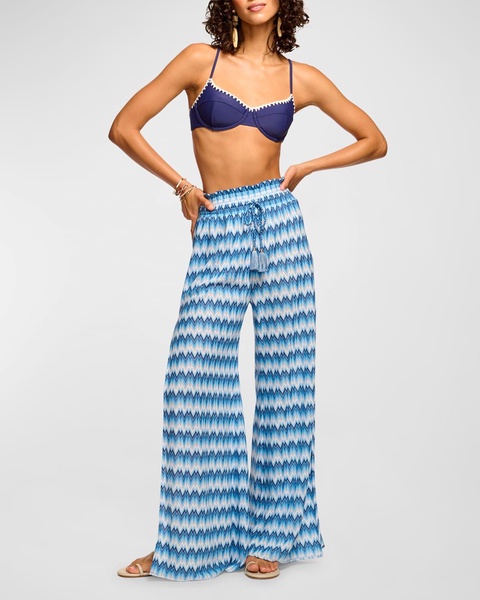 Chevron Glora Drawstring Pants