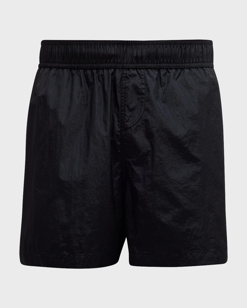 Men's Crinkle Nylon Swim Trunks