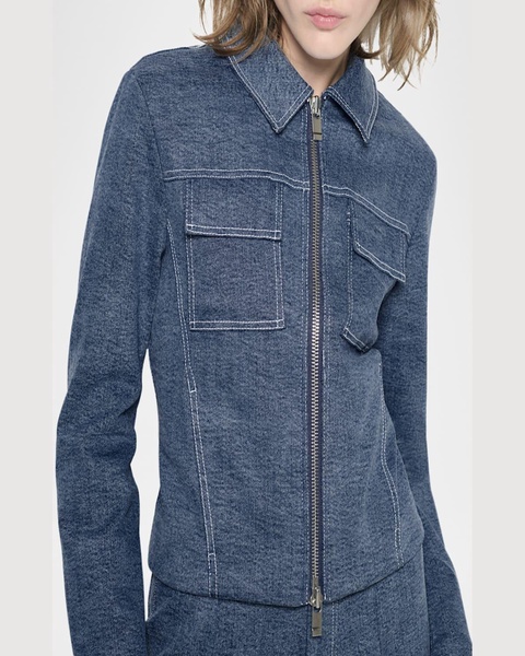 Gianna Denim Zip Jacket