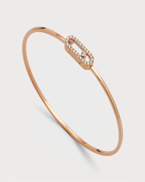 Move Uno 18K Rose Gold Flex Diamond Bracelet