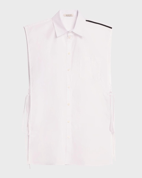 Peter Shirt Vest with Side Ties