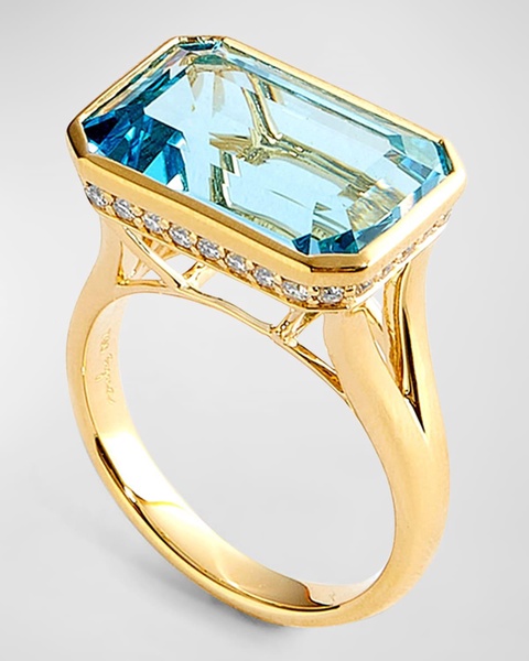 18K Yellow Gold Geometrix Ring