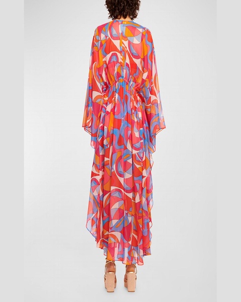 Phebe Semi-Sheer Maxi Coverup