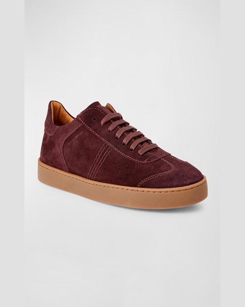 Men's Bono Low-Top Suede Sneakers