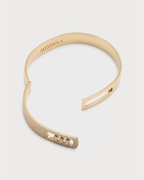 Move Noa 18K Yellow Gold Diamond Bangle