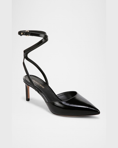 Colette Calf Leather Ankle-Strap Pumps