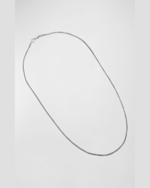 Delos Sterling Silver Chain Necklace, 1.5mm