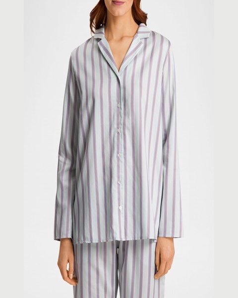 Striped Sleep and Lounge Pajama Set