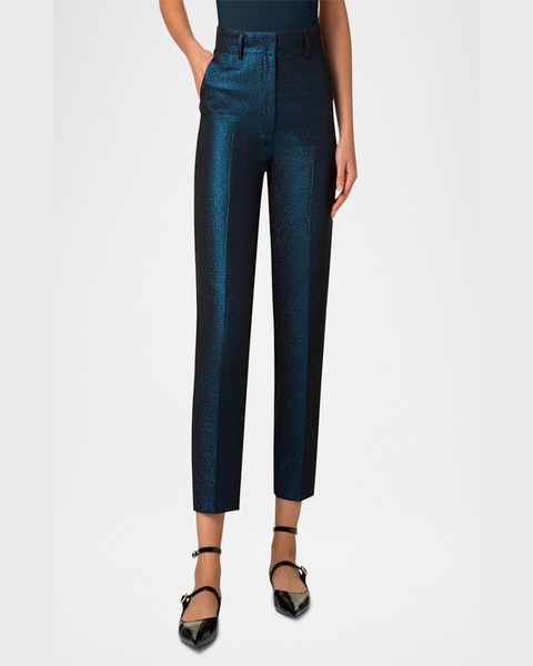 Feryn Metallic Night Sky Tapered Pants