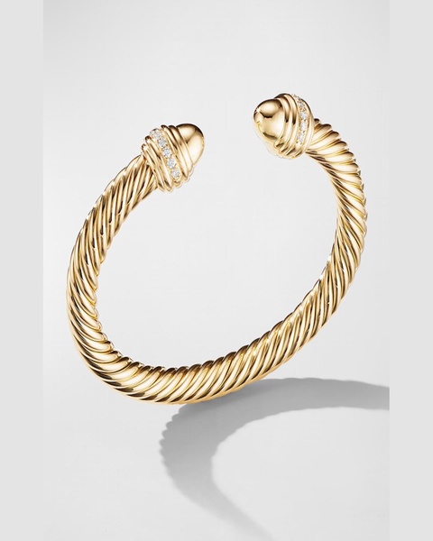 7mm Cable Bracelet in 18K Gold