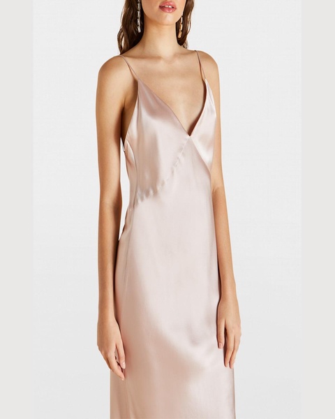 Issa Oyster Core Silk Nightgown