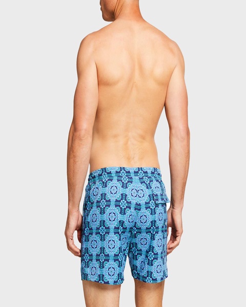 Men's Printed Swim Trunks