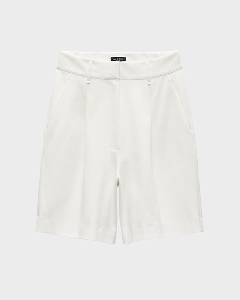 Irina Mid-Rise Tailored Shorts