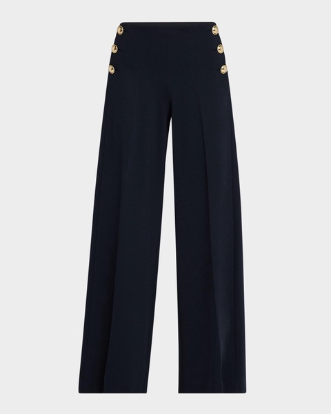 Emotional Essence II Wide-Leg Jersey Pants