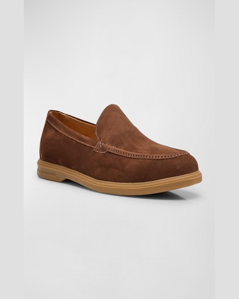 Men's Excursionist Suede Slip-On Loafers