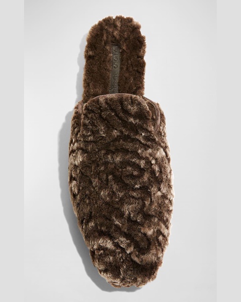 Men's Montague Shearling Mules