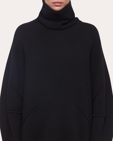 Apex Chunky Wool-Cashmere Turtleneck Sweater 