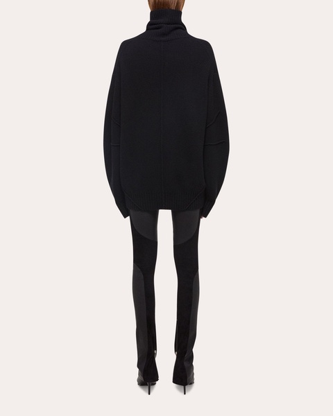 Apex Chunky Wool-Cashmere Turtleneck Sweater 