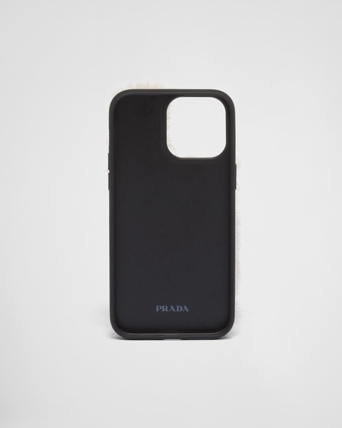 shearling iPhone 14 Pro Max case