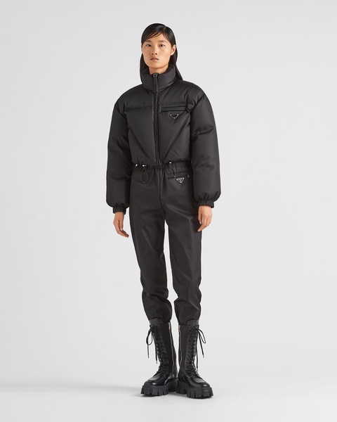 Re-Nylon Gabardine down jacket