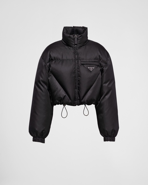 Re-Nylon Gabardine down jacket