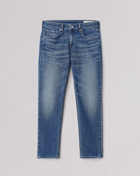 Dre Low-Rise Slim Boyfriend Ankle Jeans