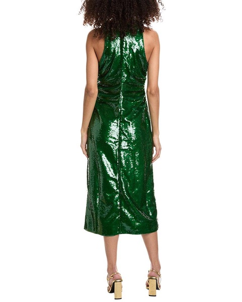 GANNI Sequin Midi Dress