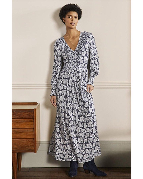 Boden Ruffle Jersey Maxi Dress