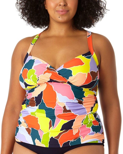 Anne Cole Halter X Back Tankini