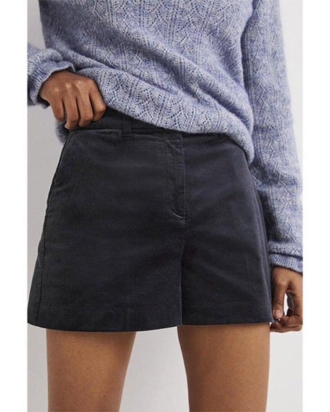 Boden High-Waist Wool-Blend Short