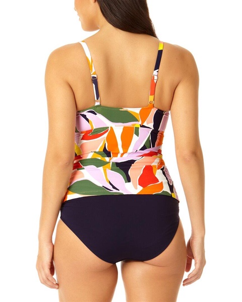 Anne Cole Underwire Surplice Tri Tankini