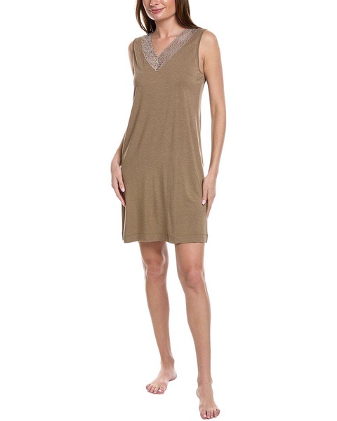 HANRO Champagne Sleeveless Nightdress