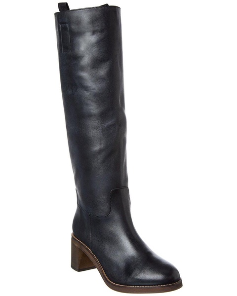 Free People Tabby Tall Leather Knee-High Boot