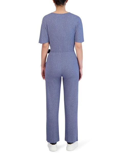 BCBGeneration Knit Tie-Front Jumpsuit 