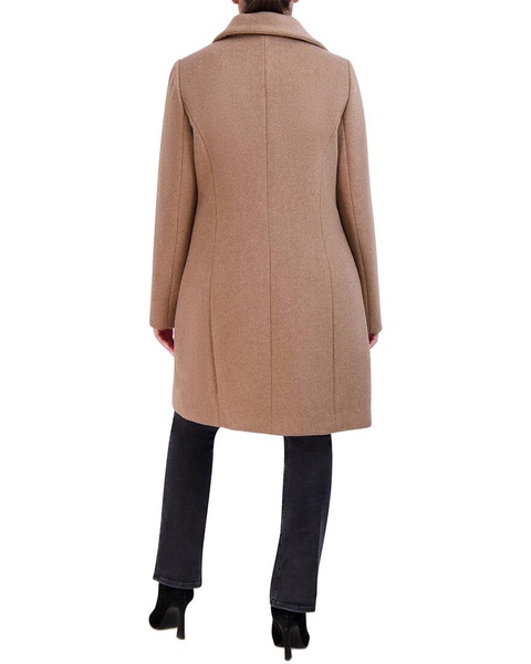 Cole Haan Convertible Collar Wool-Blend Coat