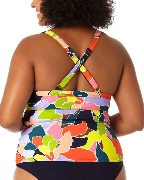 Anne Cole Halter X Back Tankini