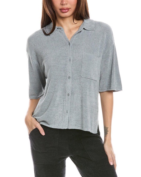 Barefoot Dreams CozyChic Ultra Lite Cropped Shirt