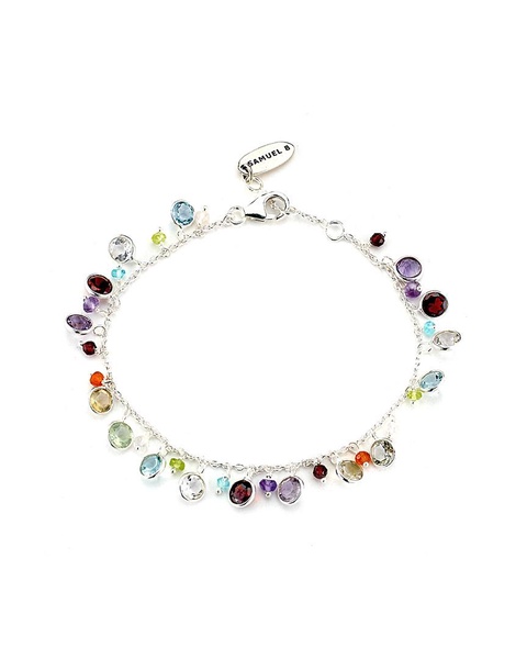 Samuel B. Silver Gemstone Bracelet