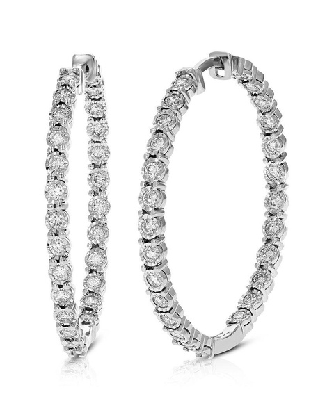 Amairah 14K 1.00 ct. tw. Lab-Grown Diamond Hoops