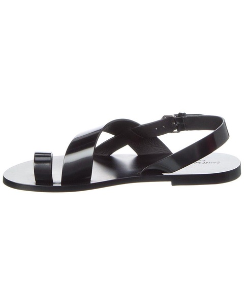 Saint Laurent Jacob Leather Sandal