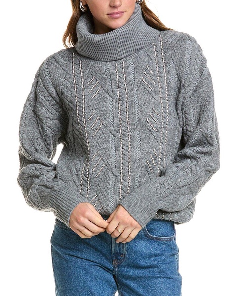 Ramy Brook Annabelle Wool-Blend Sweater